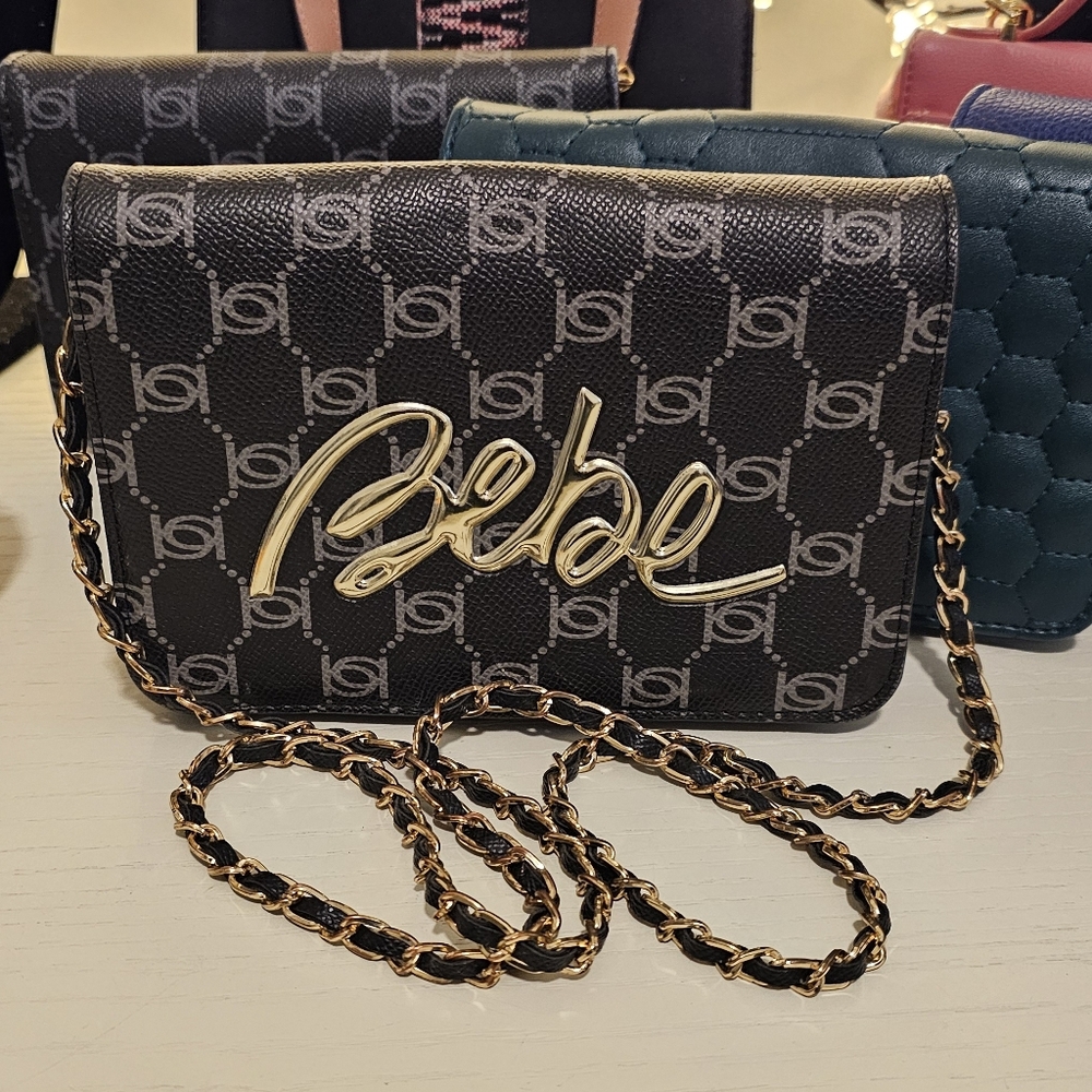 Bebe Crossbody Wallet Purse